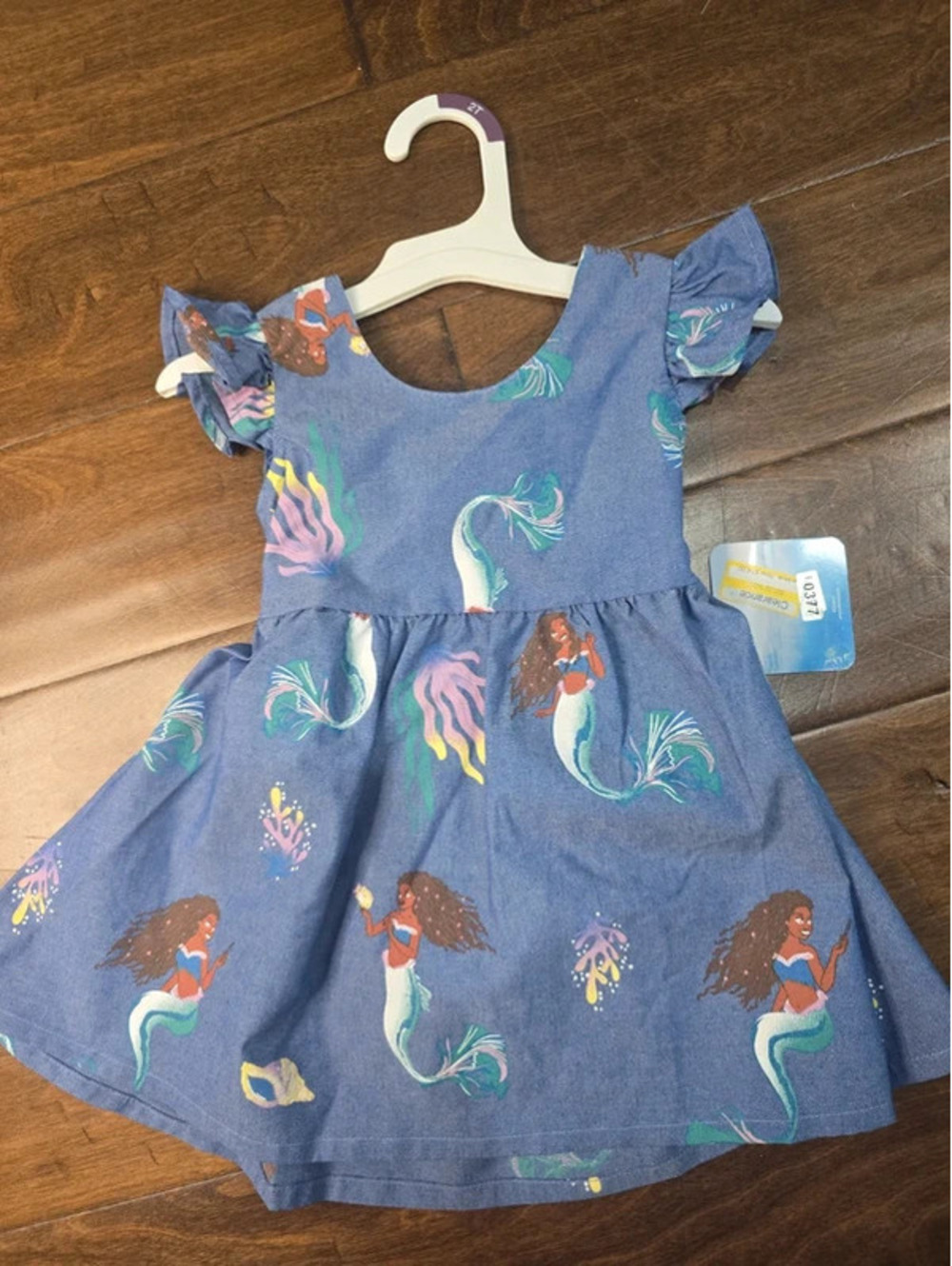 12m brand new disney the little mermaid dress item 377G4